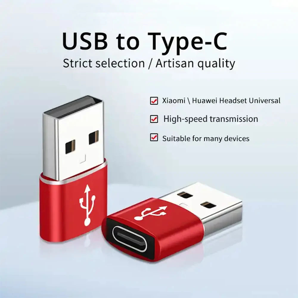 1/2PC Type C To USB 3.0 OTG Adapter USB C Male To USB Female Converter For Laptop Macbook Samsung Xiaomi USB C OTG Connector
