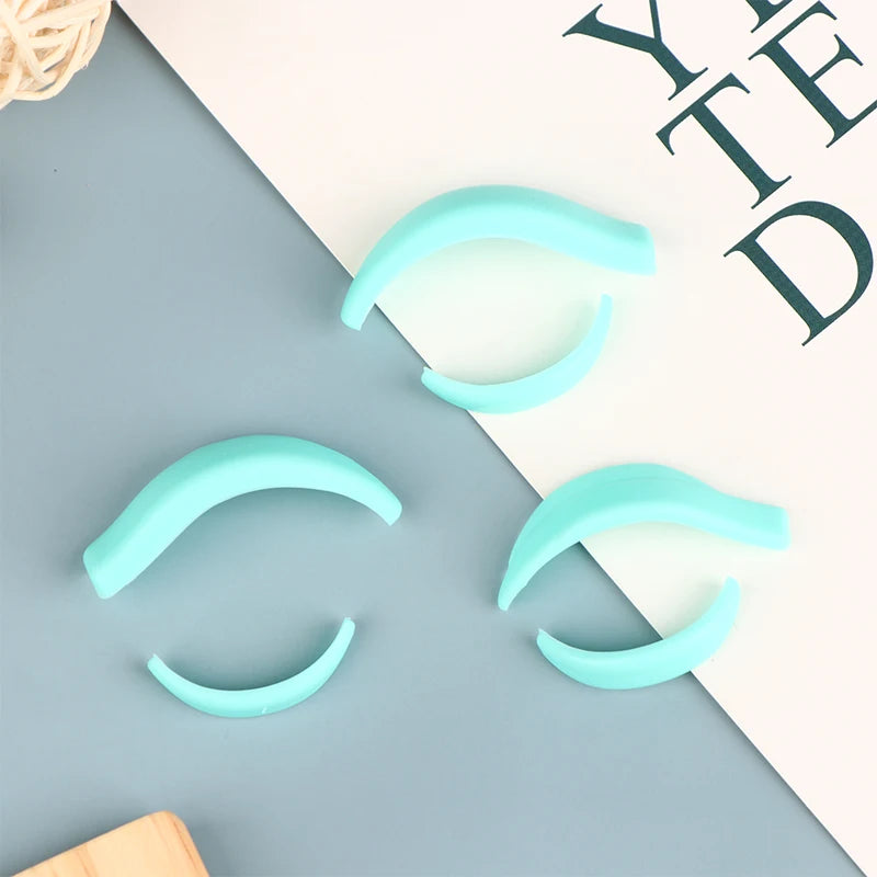 7Pairs Multifunctional Silicone Eyelash Lift Silicone Lash Lift Perm Pads Eyelash Curling Strip Perm Eyelash Molds