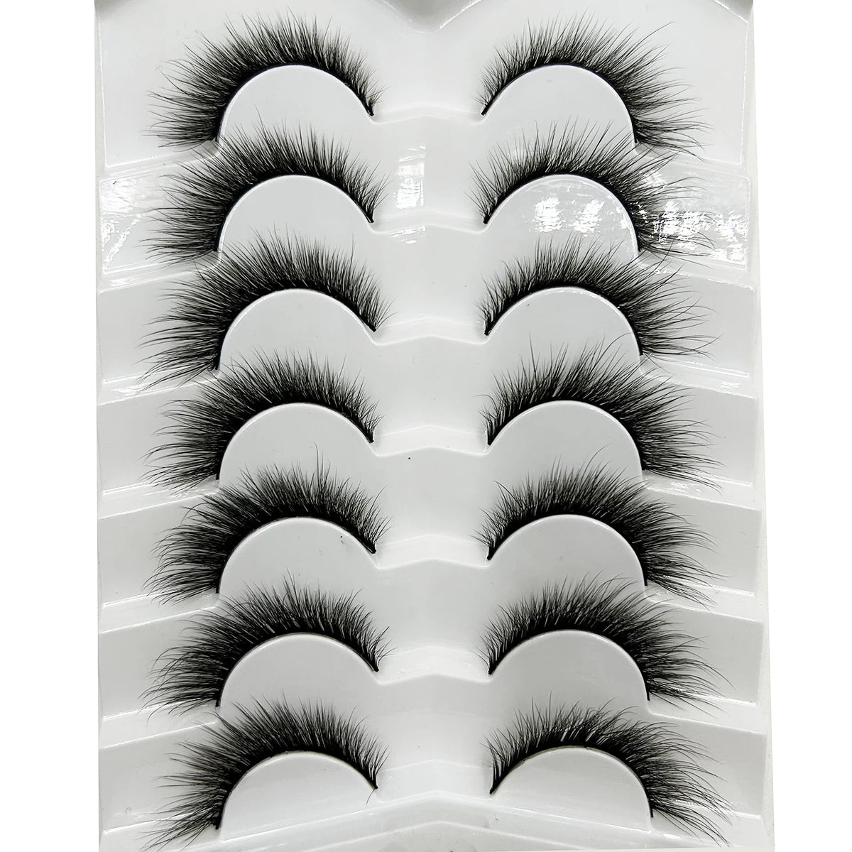 38 Style 5 Pairs Eyelash Natural 3D Mink False Eyelashes Makeup Fake Eye Lashes Faux Cils Make Up Beauty Tools Wholesale Viralgem Store