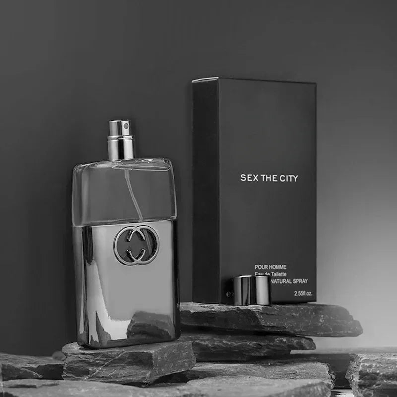 75ml Men's Perfume Eau De Parfum Homme Spray - Male Body Mist Cologne Fresh Scent Woody Notes Long Lasting Fragrance Viralgem Store