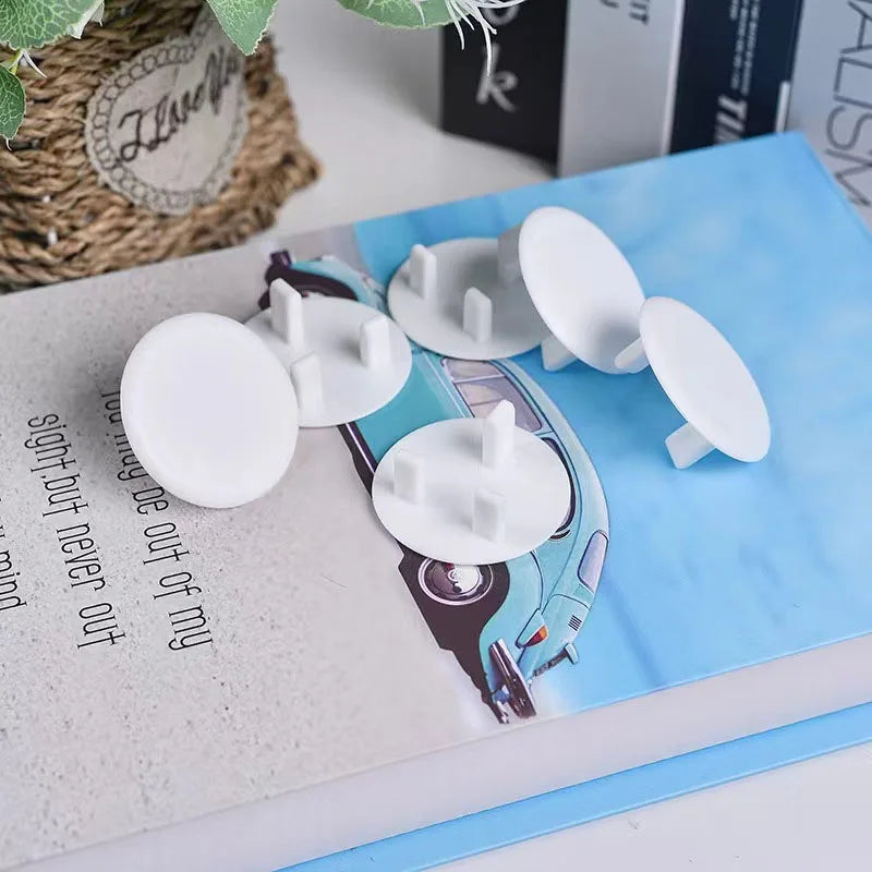 10 Pcs Baby Anti-shock Socket Cover Children's Safety European Regulations Socket Cover Power Supply Safety Cover Power Socket Viralgem Store