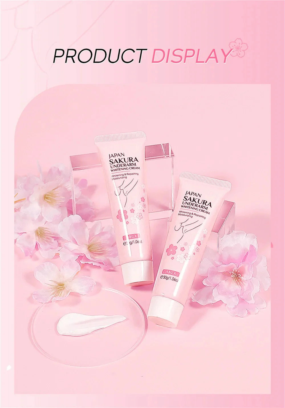 Whitening Cream For Dark Skin Armpit Thigh Inner Joint Lightening Intimate Area Underarm Body Care Private Parts Brighten Lotion Viralgem Store