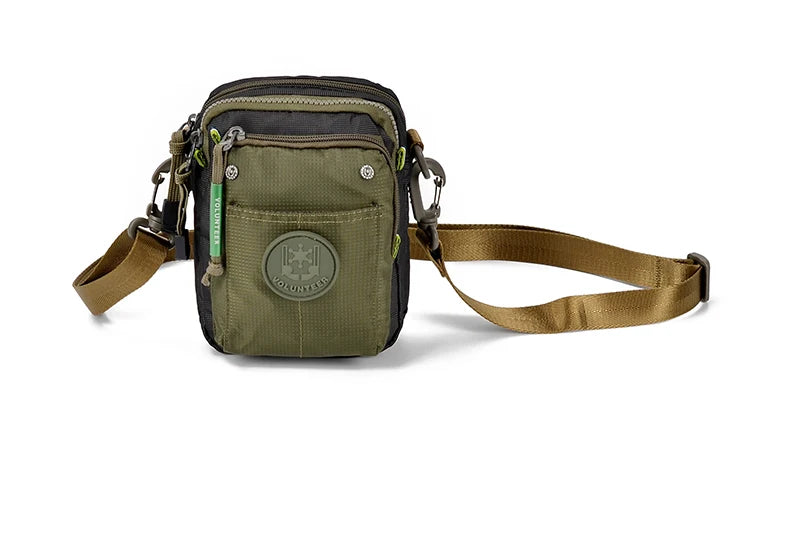 VOLUNTEER Crossbody Bags for Men Fashion Waterproof Phone Oxford Cloth Casual Small Messenger Men's Shoulder Sling Bag 1652-11 Viralgem Store