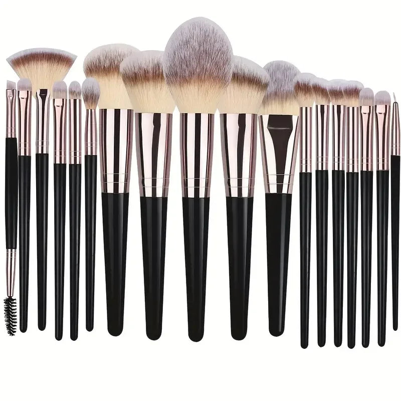 3-20PCS Makeup Brushes Set Soft Fluffy Eyeshadow Foundation Concealer Blending Blush Brush Kabuki Professional Women Beauty Tool Viralgem Store