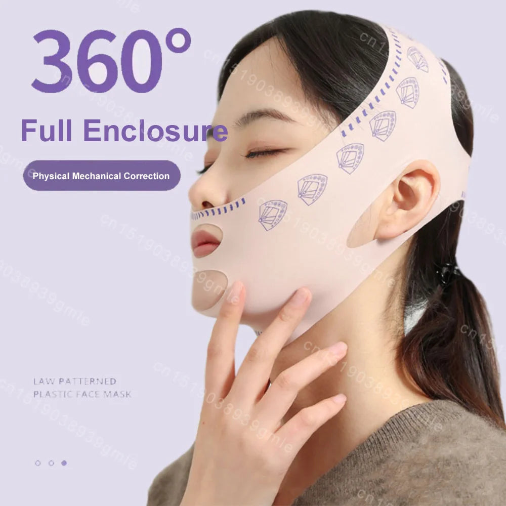 V Face Shaper Lift Massager Double Chin Cheek Slimming Bandage V-Shaper Lifting Mask Anti Wrinkle Skin Care Tool Lift Up Strap Viralgem Store