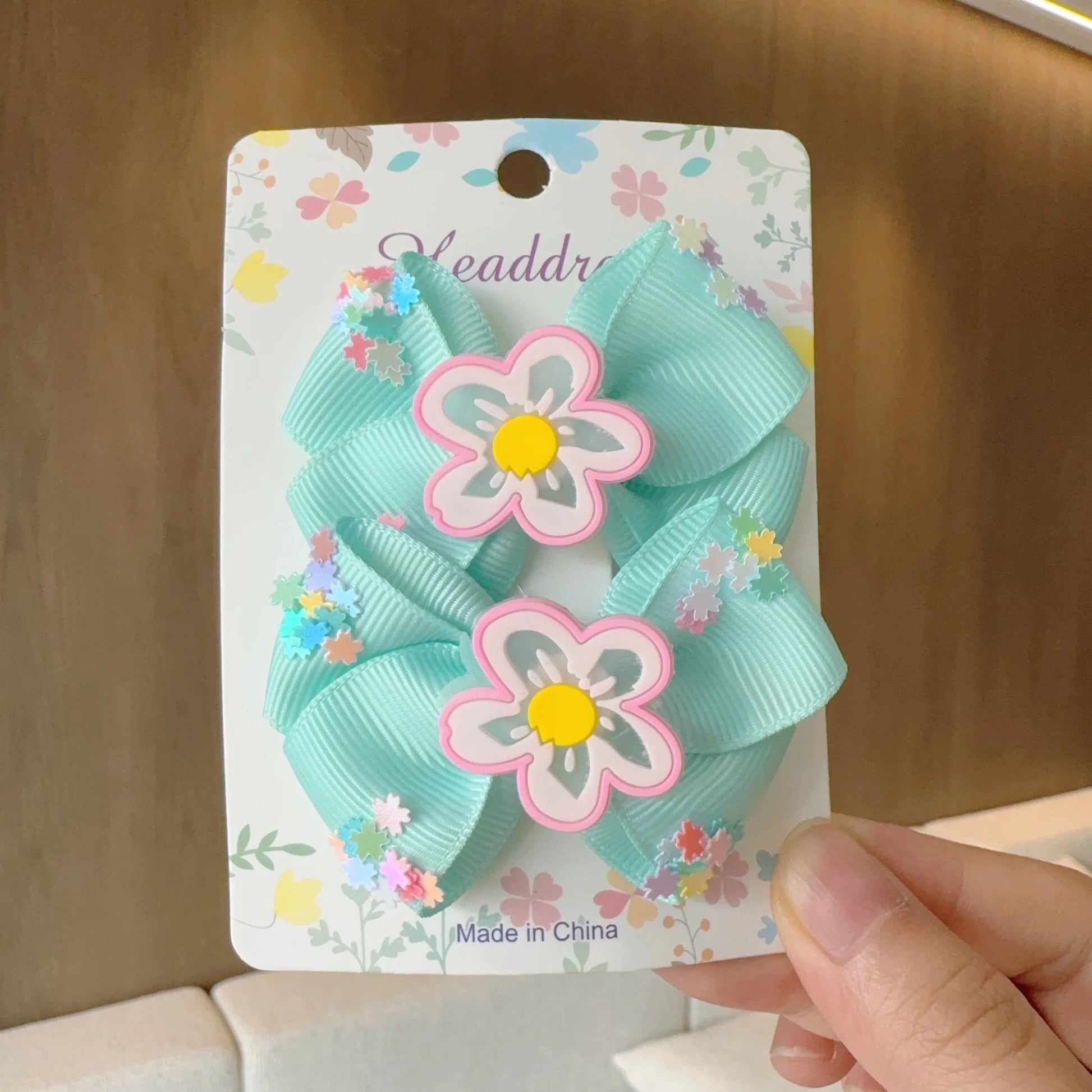 2Pcs/lot Baby Solid Hair Bows Hair Clips Ribbon bow Hairpin for Girl Cheer Bowknot Barrettes Children Headwear Hair Accessories Viralgem Store