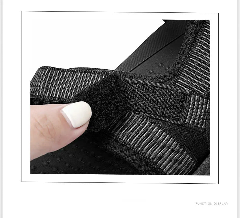 Vanmie Sandal Men 2023 Summer Sandals for Men Leisure Beach Sandals Male Summer Shoes Lightweight Outdoor Casual Shoes