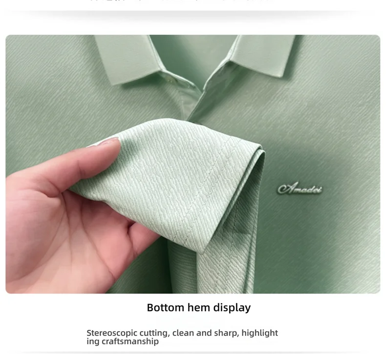 Top Grade Designer Brand Polo Shirt Men Summer New High Short Sleeve Regular Solid Casual Tops Fashions Mens Clothes 2025 Viralgem Store