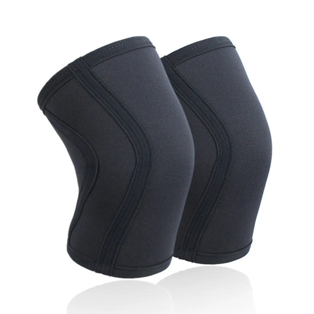 1 PC Squat 7mm Knee Sleeves Pad Support Men Women Gym Sports Compression Neoprene Knee Protector Fitness Gym Fit Weightlifting