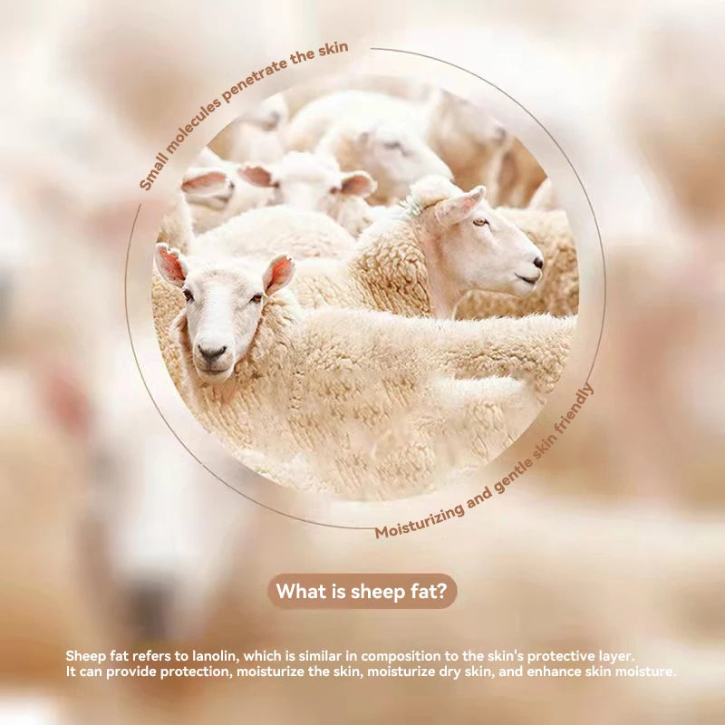 Vaseline Moisturizing Cream Lefthansa Sheep Oil Moisturizing Lotion Prevent Dry Cracked Skin Winter Face Cream Hand Care Cream