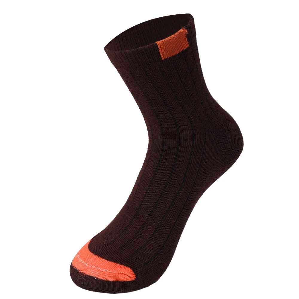 1/5pairs High Quality Men's Socks Casual Breathable Run Sports Socks Male Cotton Socks Winter Black Socks Men Large Size 38-45 Viralgem Store