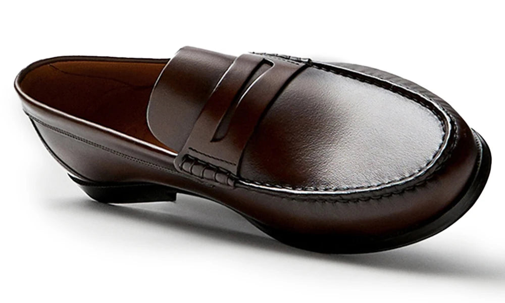 Vintage Top Layer Genuine Leather Slip on Loafers Breathable Moccasins Driving Design Casual Cowhide Shoes for Men Viralgem Store