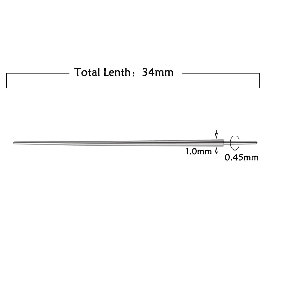 Surgical Steel 14/16/18G Insertion Taper Easy For Thread Threadless Piercing Earrings Jewelry Wear Easy Tool Viralgem Store