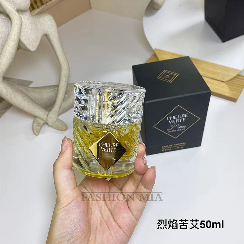 50ml Original Brand Lasting Perfume Natural Floral Fruity Ice Rose Flame Wormwood Apple Brandy EDT for Men's Women