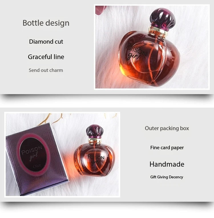100ml Women Perfume Poison Series Perfume Floral Fruity Scent High Quality Lasting Fragrances Deodorant Pheromones Attract Men Viralgem Store