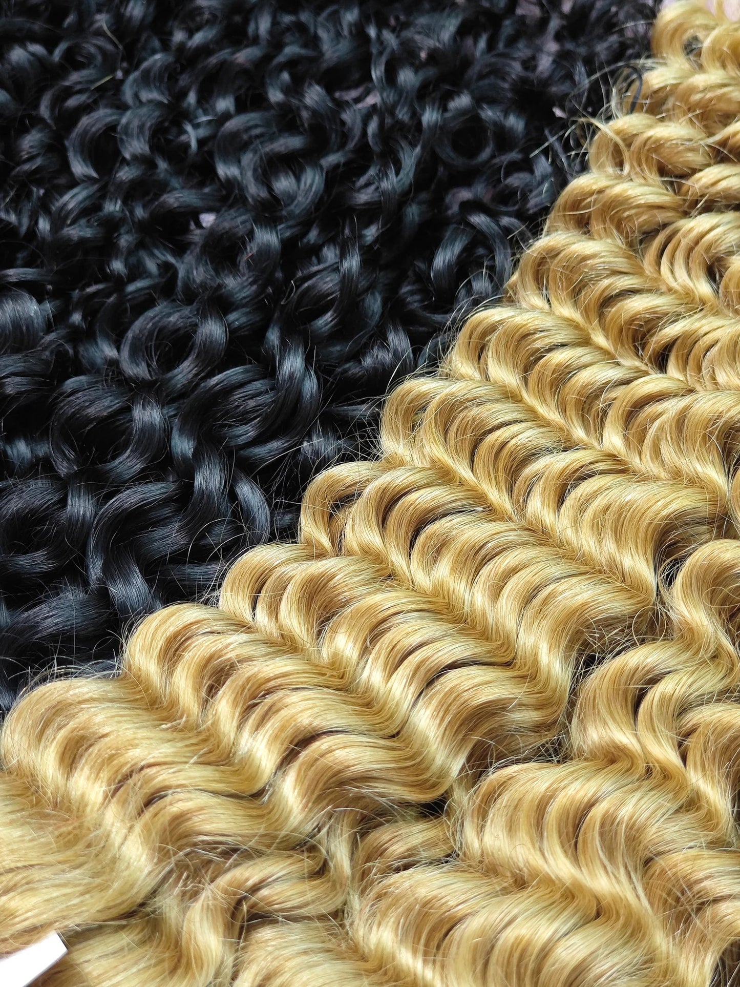 22Inch 100% Human Hair Bundle No Weft Deep Wave Curly Brazilian Virgin Hair for Boho Braid Burgundy 1 2 3 Bundles Hair for Women Viralgem Store