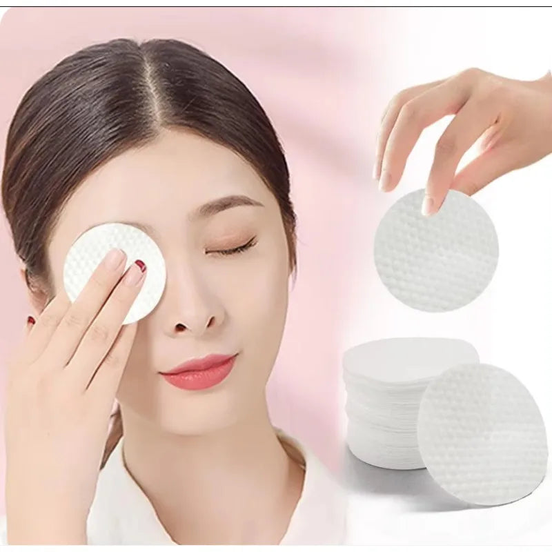 100-1200PCS Disposable Facial Puff Cotton Pads Makeup Accessories  Remover Practical Face Soft Remover Paper Take off the makeup Viralgem Store