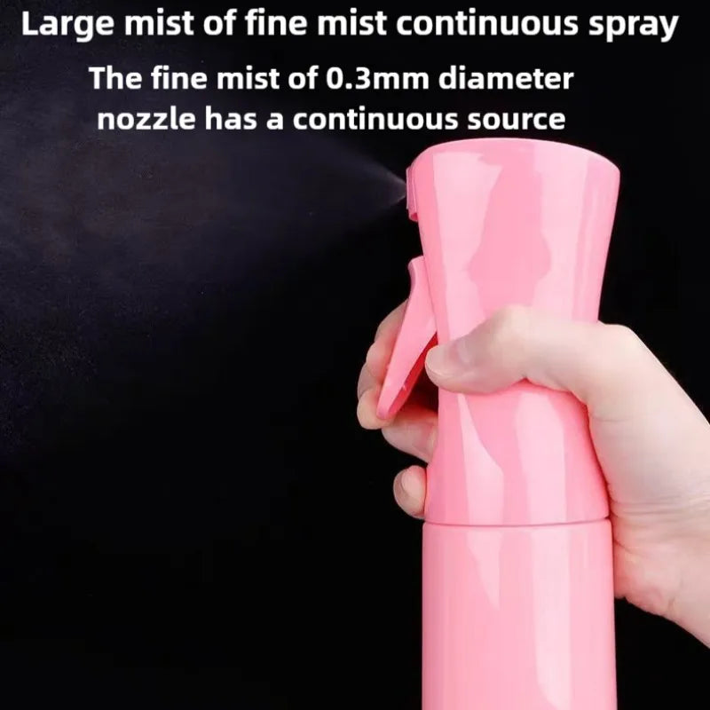 300ML Continuous Hair Plant Mist Spray Bottle Mist Spray Bottle Mist Bottle for Curly Hair Styling Product Plant Barber Viralgem Store