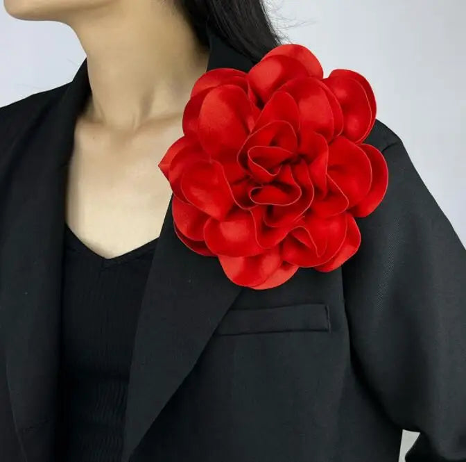 19cm Large Flower Brooch Clip Handmade Clothing Accessory Brooches