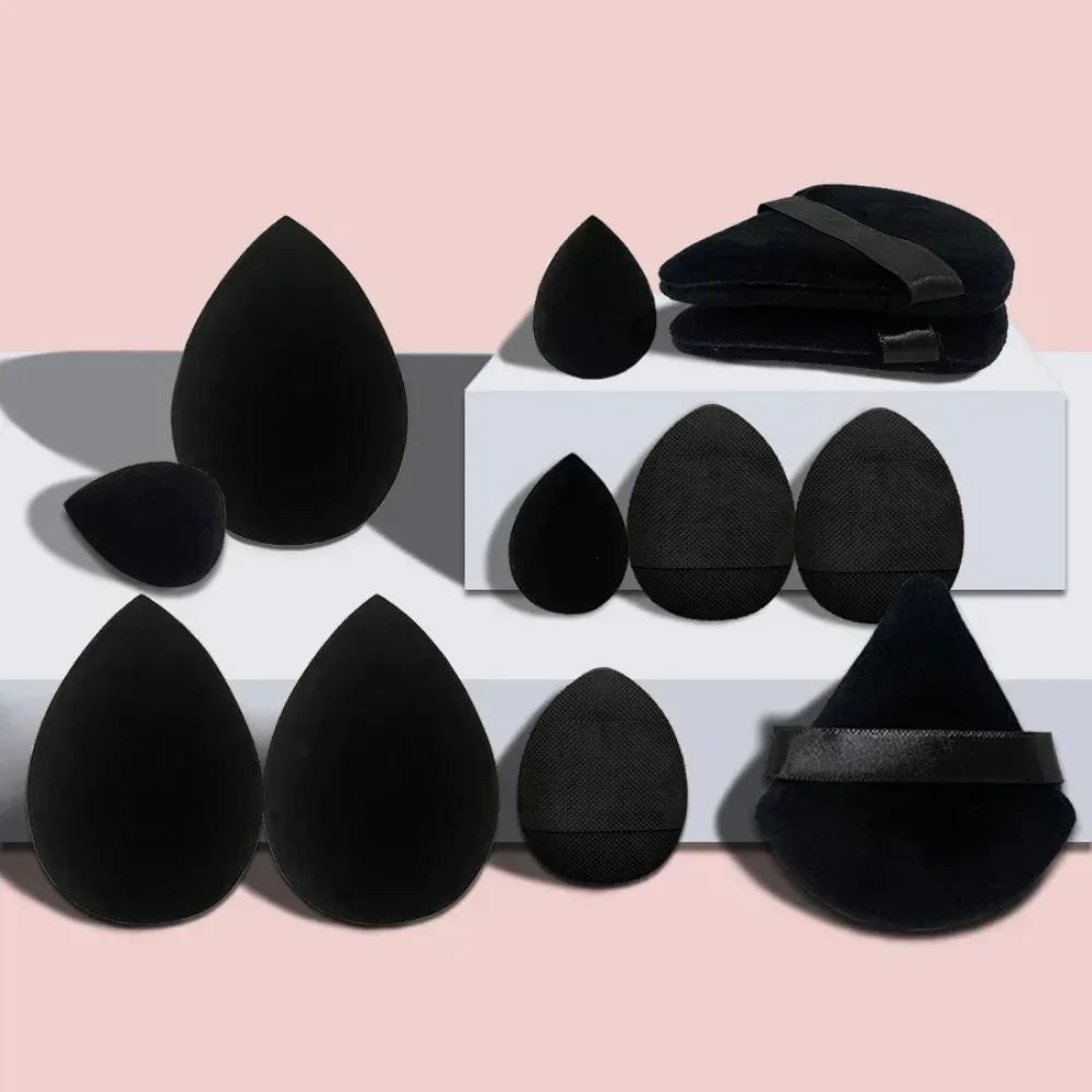 12/14Pcs Makeup Sponge Blender Beauty Egg with Storage Bottle Cosmetic Puff Foundation Sponges Powder Puffs Make Up Accessories Viralgem Store
