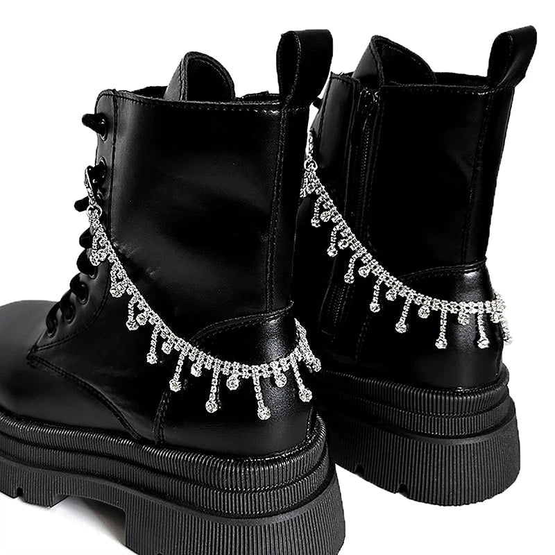 1pc Big Star Charms Chunky Chains Martin Boots Canvas Shoes Buckles Decoration Y2k Hearts Shoes Accessories Harajuku Jewelry Viralgem Store