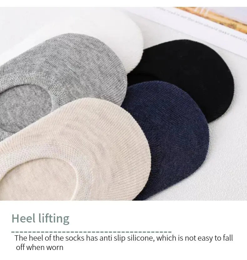 5 Pairs of Super Cute Bear Embroidered Cartoon Bear Boat Socks, Soft and Comfortable, Sweat Wicking and Versatile Short Socks