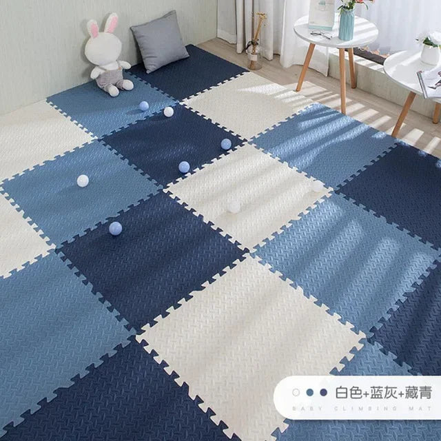 16pcs Foam Baby Play Mat Puzzle Mat Kids Interlocking Exercise Tiles Rugs Puzzle Floor Tiles Toy Carpet Soft Carpet 30*30*1cm Viralgem Store