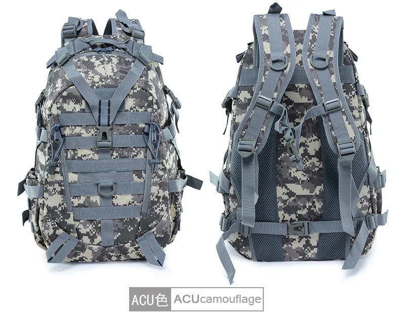 25L 900D Nylon Waterproof Backpack Outdoor Military Rucksacks Tactical Sports Camping Hiking Trekking Fishing Hunting Bag