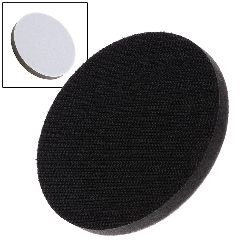 5 Inch Soft Sponge Interface Pads 125mm Sanding Pad Hook Loop Sander Discs Surface Polishing Buffer Backing Mat Abrasive Tools