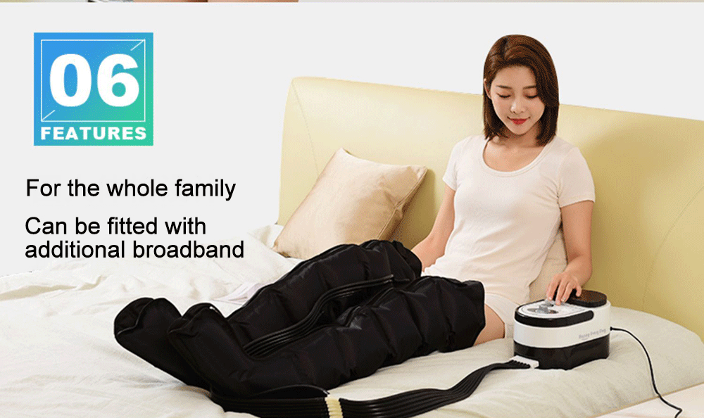 Thigh Air Compression Pressure Massager,Relieve Varicose Veins,Promote Blood Circulation,Relieve Thrombus,Leg Massager Machine