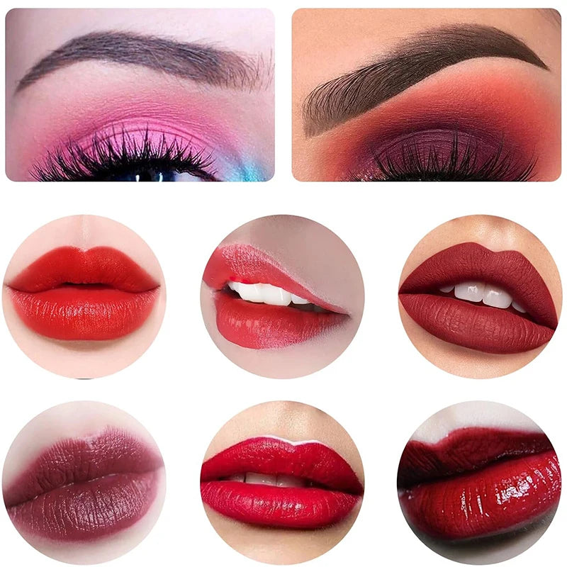 15ml Tattoo ink Pigment Color Paint Set Mix Permanent Makeup Microblading Eyebrow Lip Eyeliner SMP Beauty PMU Body Art Supplies