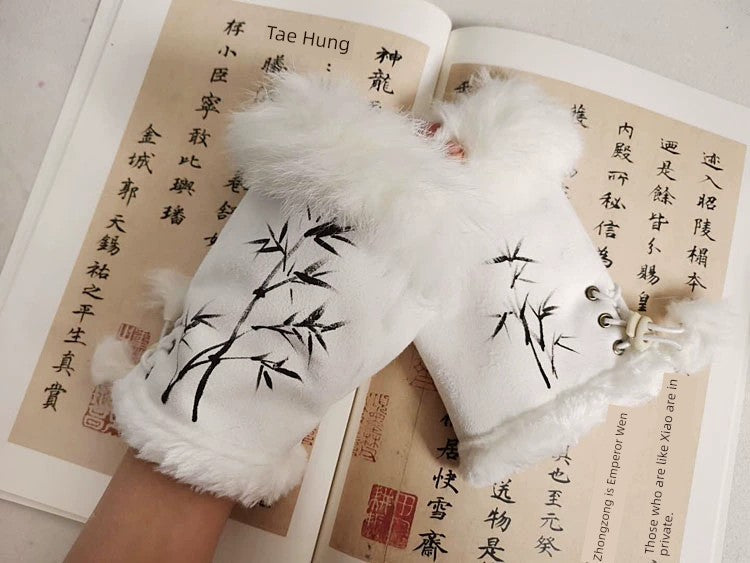 Women's Warm Half Finger Gloves Viralgem Store