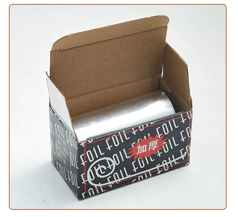 10M Highlights Paper Hairdresser Foil hair Dresser Color 1 Roll Aluminum Foil Paper Paper For Hair Wicks Hair Dye Hairdressing