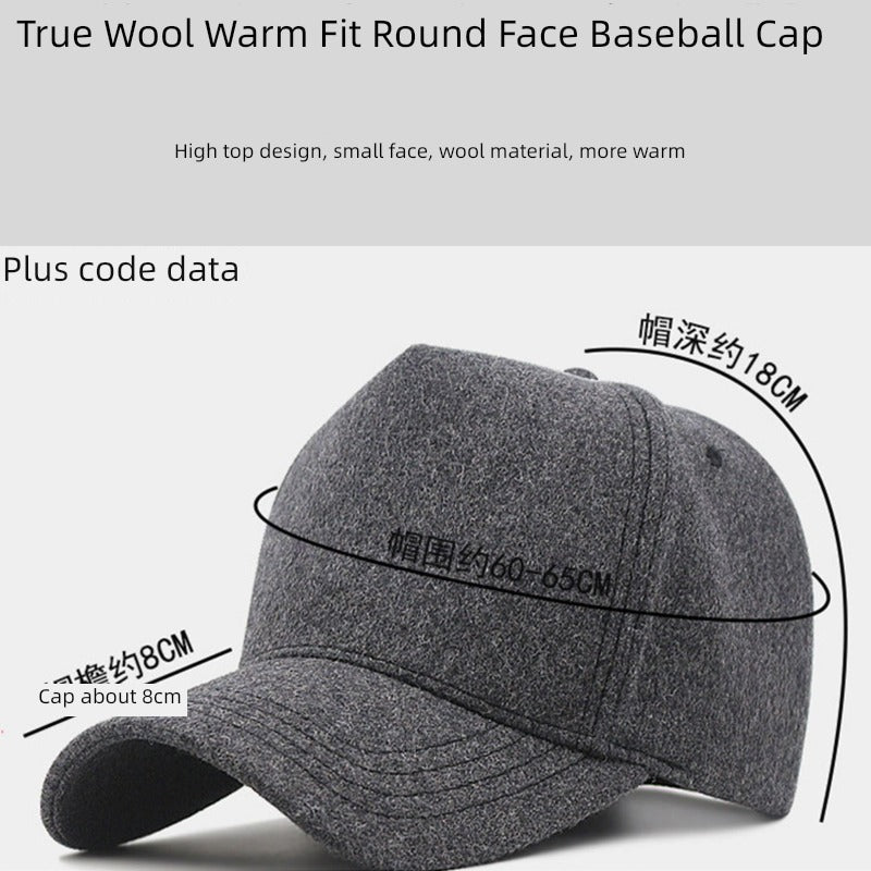 Wool Hat Men Large Size Tall Crown Suitable for round Faces Viralgem Store