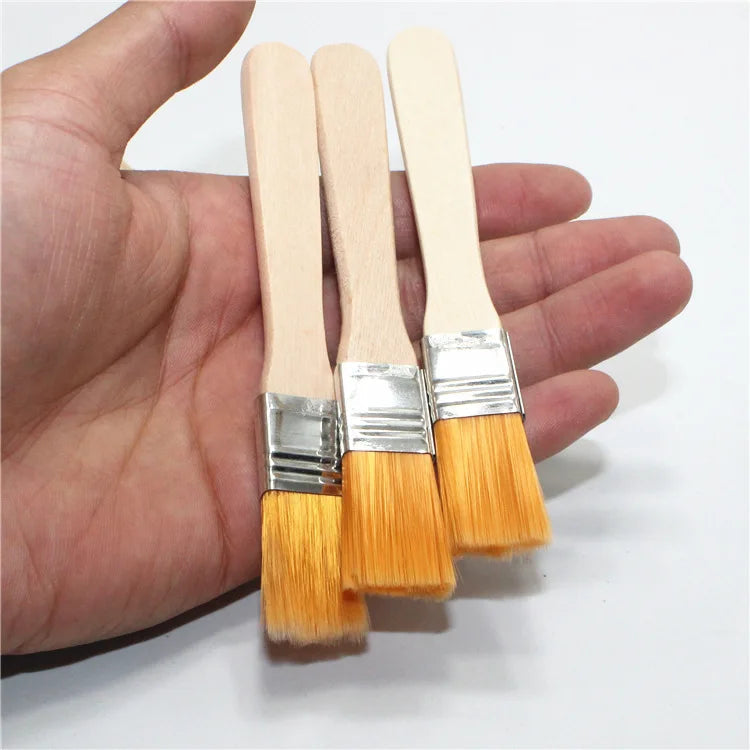 3pcs Wooden Brush Computer Motherboard Dust Removal Keyboard Cleaning Mobile Phone Maintenance Tool Paint Brush Cleaning Brush Viralgem Store