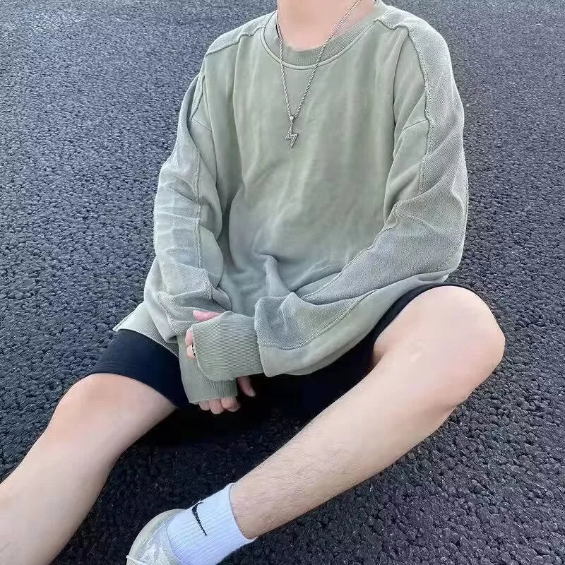 2021 Hoodies Sweatshirt WOMEN Black White Hip Hop Punk Pullover Streetwear Casual Fashion Clothes WOMEN Oversized Korean Harajuk