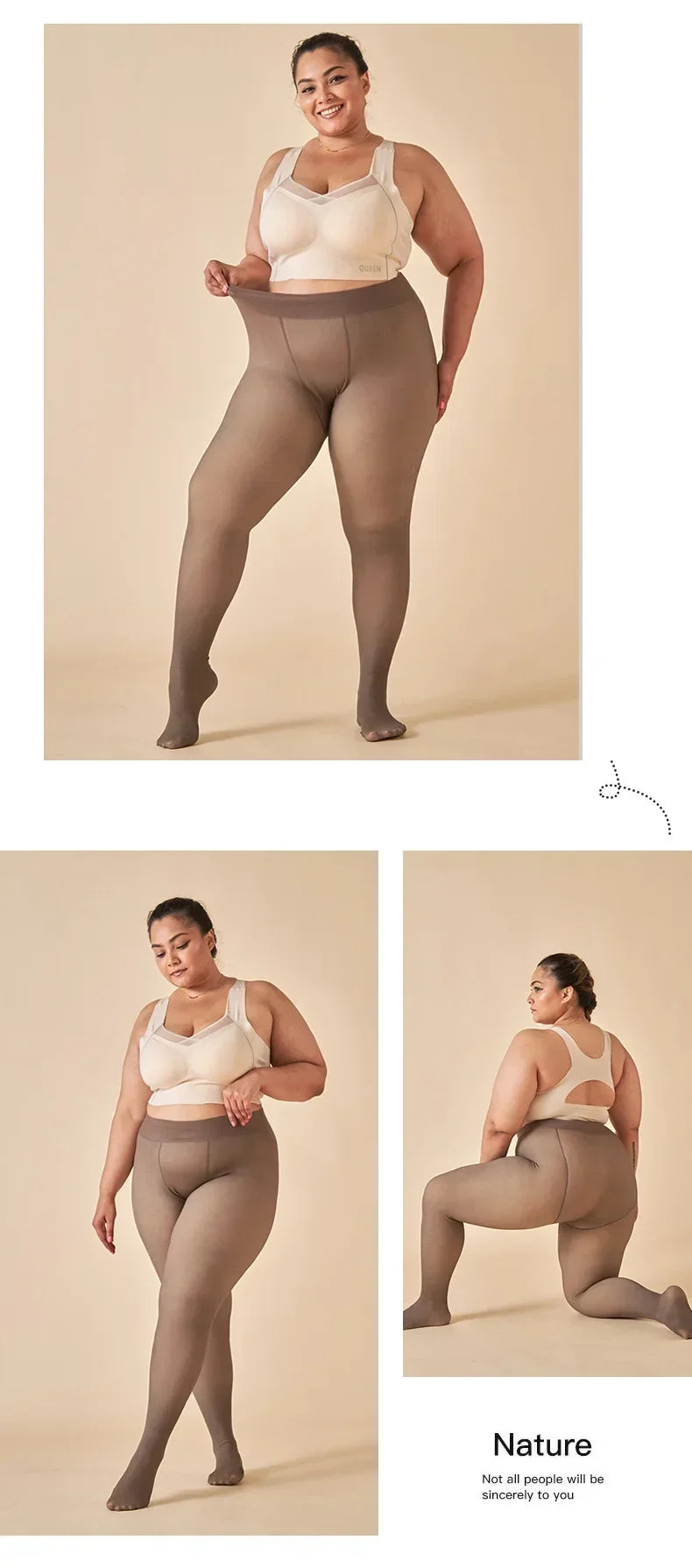 Thicken Warm Tights For Women Winter Thermal Stockings Leggings Sexy Translucent Fleece Velvet Tights Pantyhose Female Pants