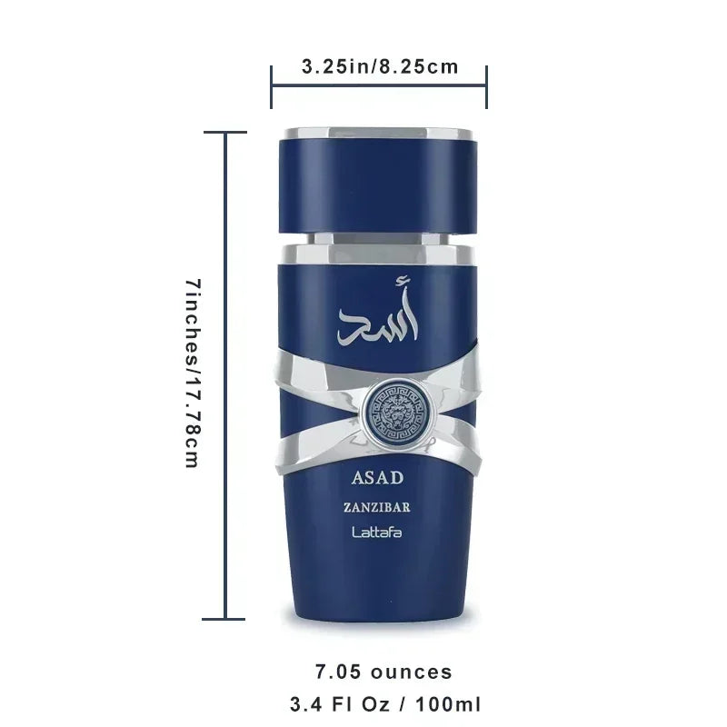 100ml Fragrance for Men Original Perfume Spray Deodorant for Men and Women Gift Yara Moore Douce Asad A Lasting Date Deodorants Viralgem Store