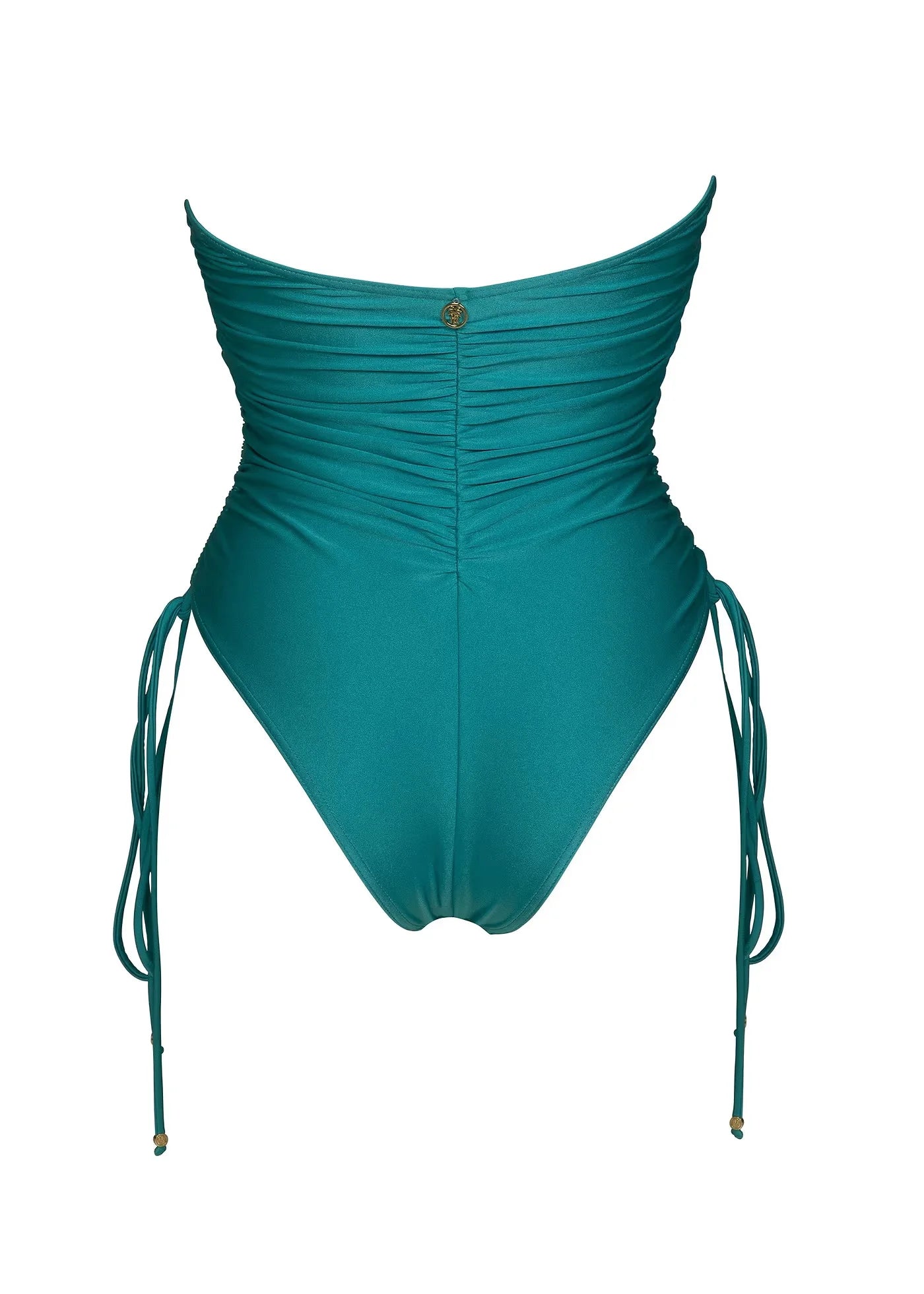 2024 New Tube Top One Piece Swimsuit Women Sexy Flowers Print Backless Swimwear Tropical Summer Beachwear Bathing Suit Bodysuit