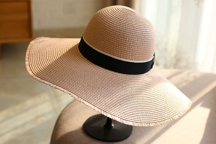 Travel Vacation Sun-Proof Foldable Women Straw Hat
