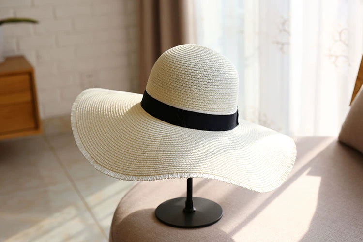 Travel Vacation Sun-Proof Foldable Women Straw Hat
