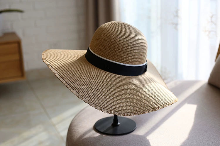 Travel Vacation Sun-Proof Foldable Women Straw Hat