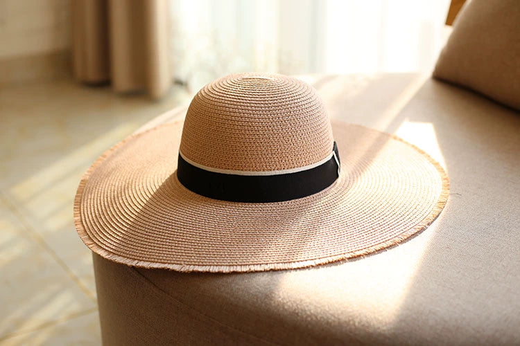 Travel Vacation Sun-Proof Foldable Women Straw Hat
