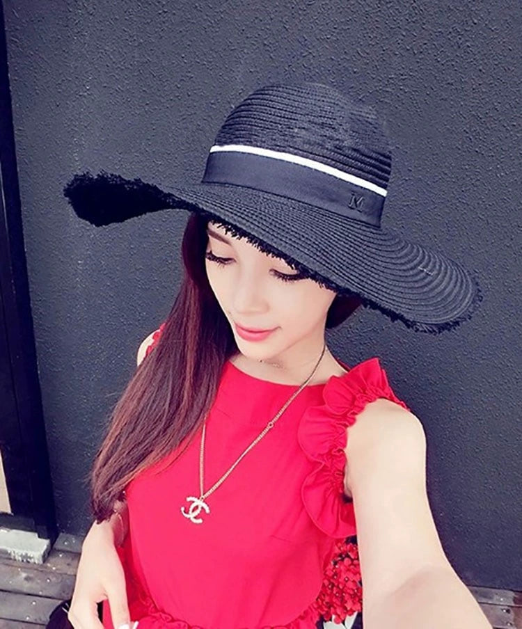 Travel Vacation Sun-Proof Foldable Women Straw Hat