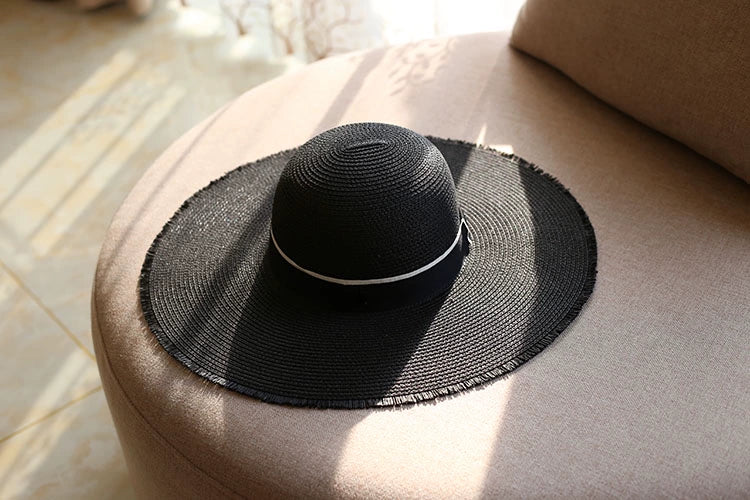 Travel Vacation Sun-Proof Foldable Women Straw Hat