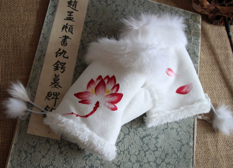 Women's Warm Half Finger Gloves Viralgem Store