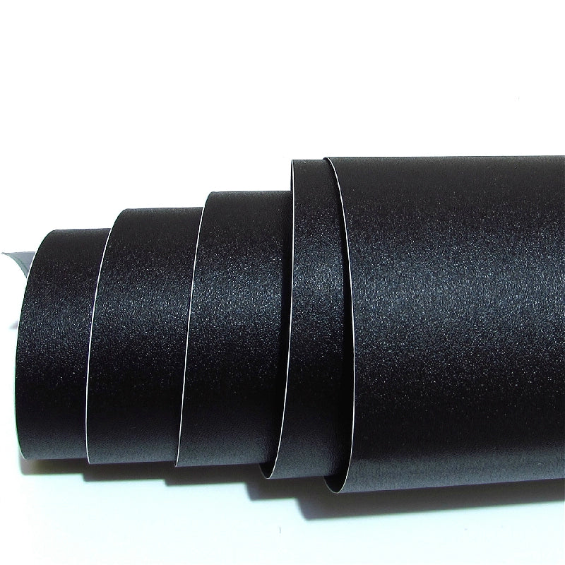 Thick Black Frosted Audio Veneer Speaker Outer Leather Self-Adhesive Speaker Accessories Complete Collection of Prepuce Renovation Special Stickers