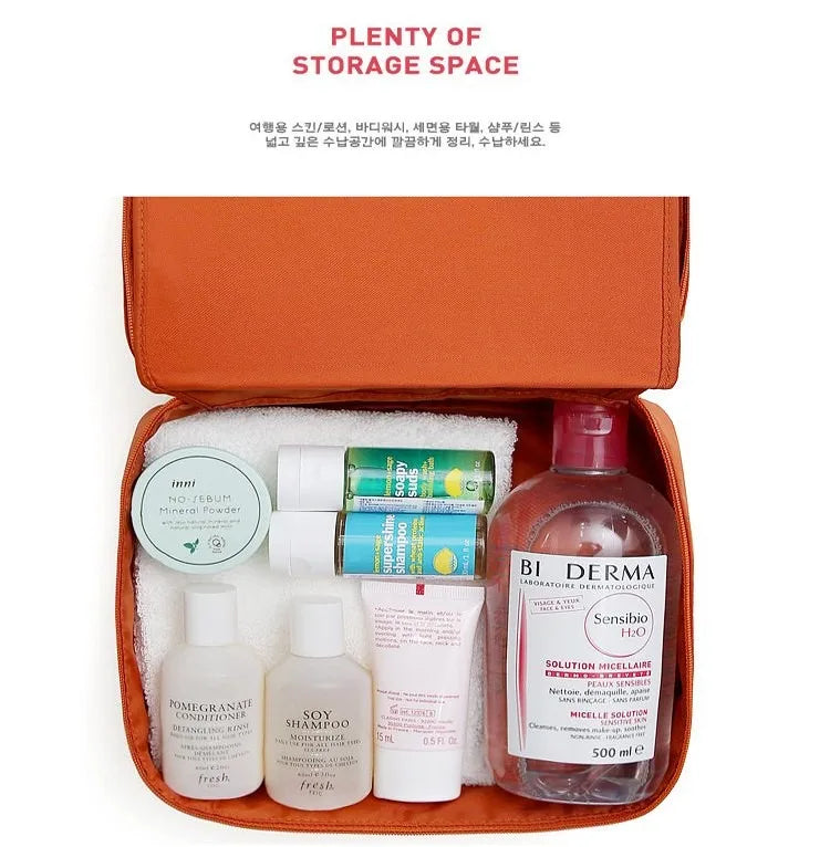 Travel Outdoor Girl Makeup Bag Women Cosmetic Bag Women Toiletries Organizer Waterproof Female Storage Make up Cases