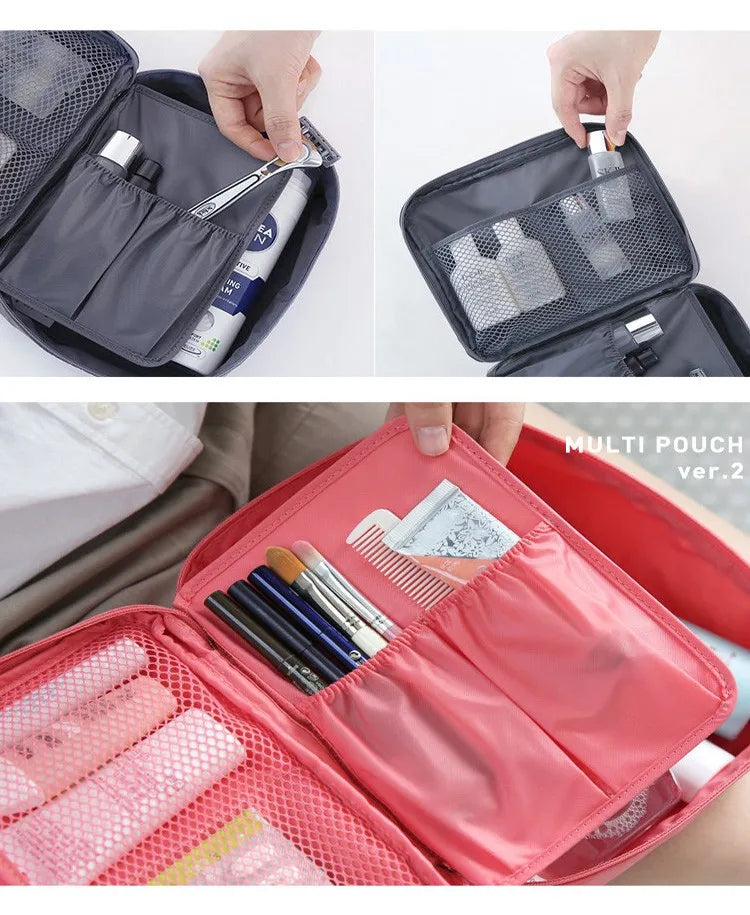 Travel Outdoor Girl Makeup Bag Women Cosmetic Bag Women Toiletries Organizer Waterproof Female Storage Make up Cases