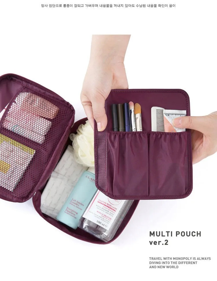 Travel Outdoor Girl Makeup Bag Women Cosmetic Bag Women Toiletries Organizer Waterproof Female Storage Make up Cases